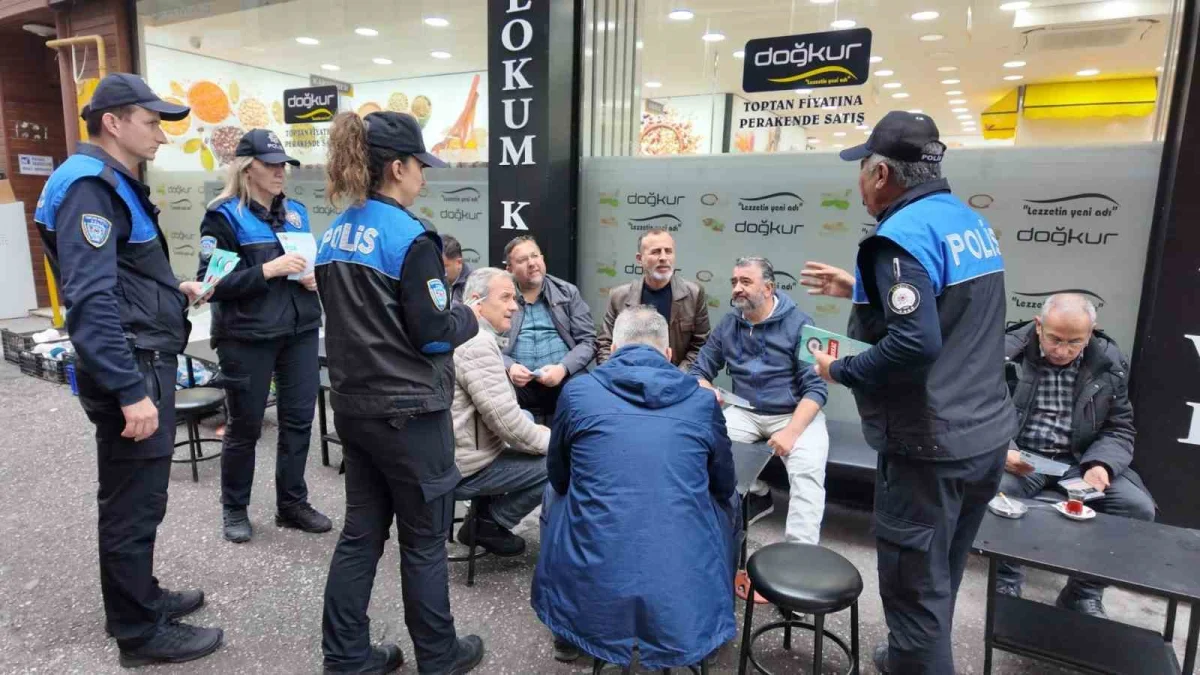 Samsun'da polisten esnaf ve vatandaşa güvenlik uyarısı 1