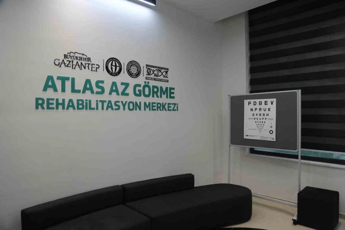 Gaziantep'te görme kabiliyeti azalan bireyler için Atlas Az Görme Rehabilitasyon Merkezi açıldı 4