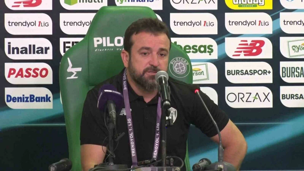 TRENDYOL 1. LİG’İN 9. HAFTASINDA SAHASINDA MARDİN 1969 SPOR’A 2-1 MAĞLUP OLAN BURSASPOR’UN TEKNİK...