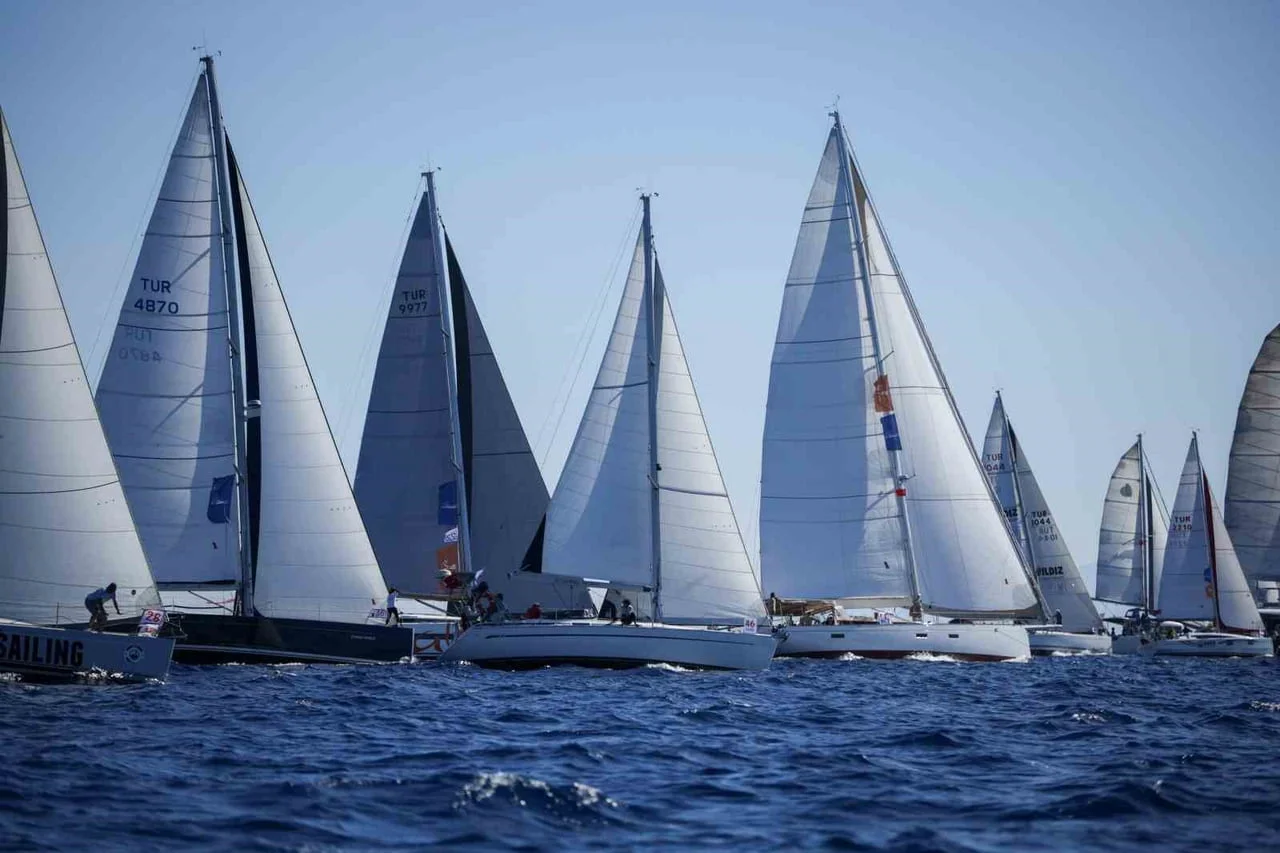 THE BODRUM CUP’TA KNİDOS’TAN ORTAKENT’E YELKEN HEYECANI