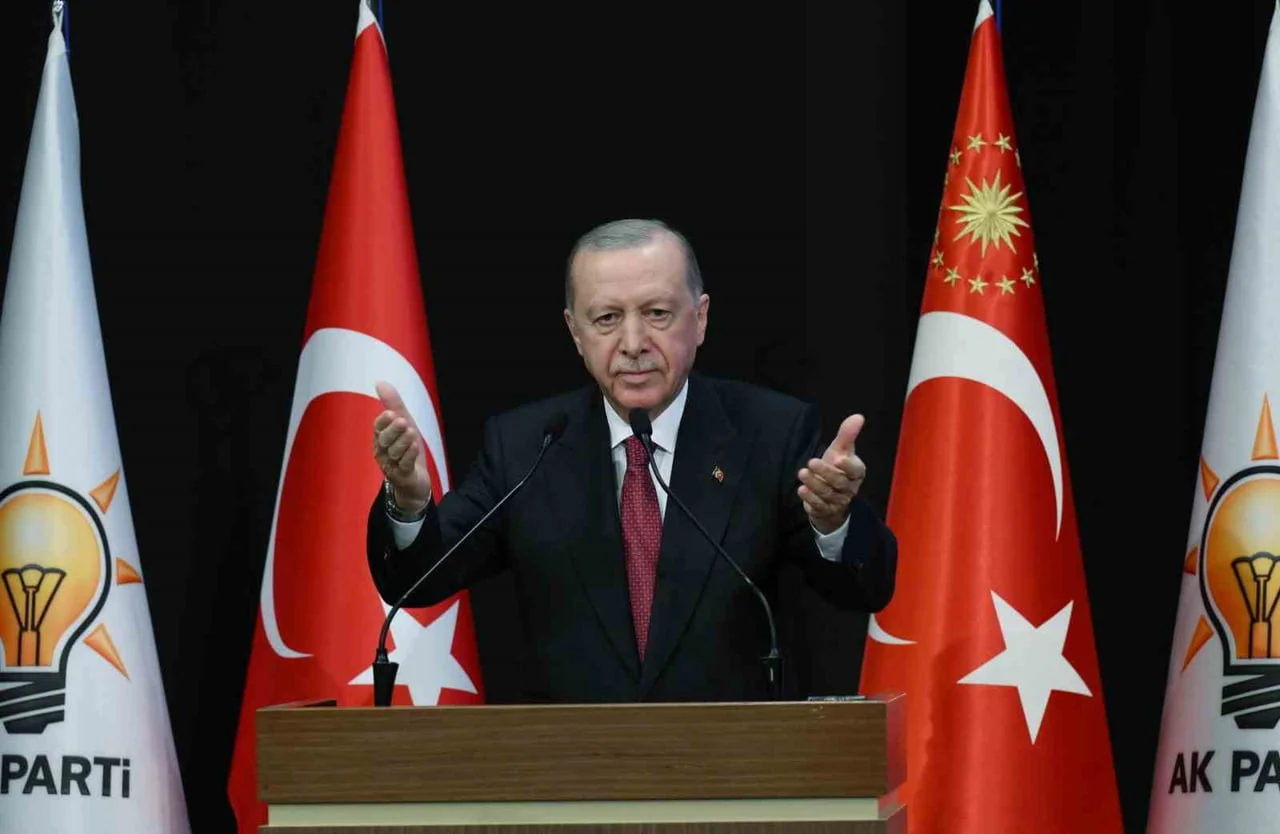 CUMHURBAŞKANI ERDOĞAN, AK PARTİ KONGRE MERKEZİ'NDE GERÇEKLEŞTİRİLEN GENİŞLETİLMİŞ İL BAŞKANLARI...