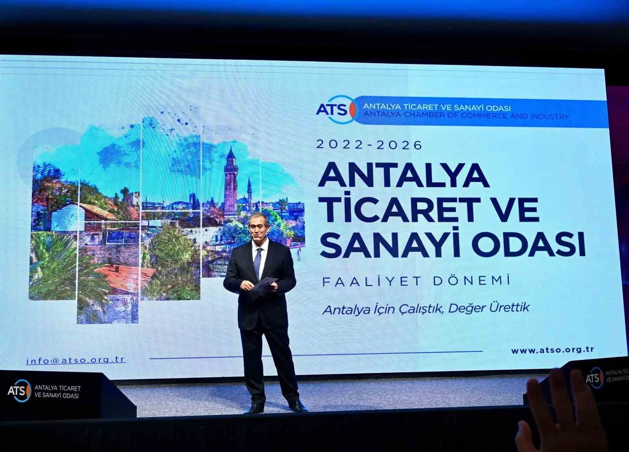 ANTALYA TİCARET VE SANAYİ ODASI (ATSO) YÖNETİM KURULU BAŞKANI YUSUF HACISÜLEYMAN, 2022-2026...